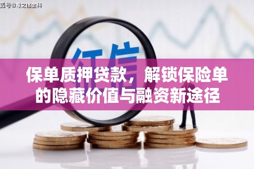 临西保单质押贷款，解锁保险单的隐藏价值与融资新途径