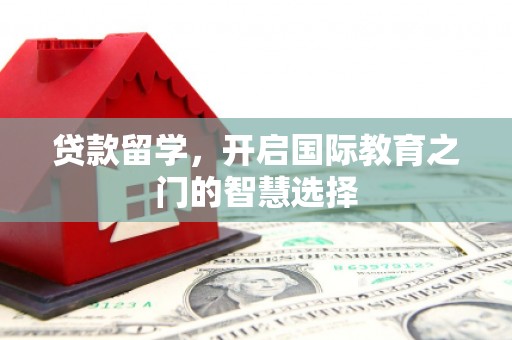 临西贷款留学，开启国际教育之门的智慧选择