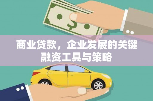 临西商业贷款，企业发展的关键融资工具与策略