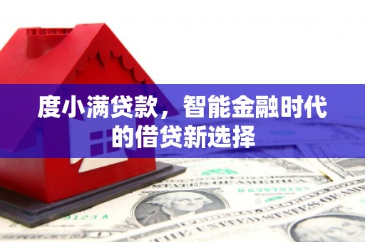 临西度小满贷款，智能金融时代的借贷新选择