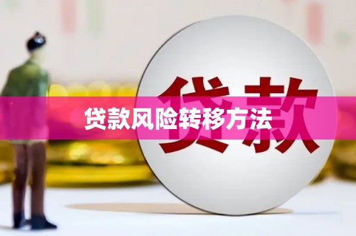 临西贷款风险转移方法
