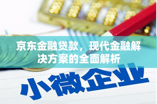 临西京东金融贷款，现代金融解决方案的全面解析