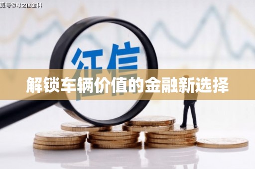 临西解锁车辆价值的金融新选择