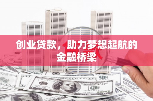 临西创业贷款，助力梦想起航的金融桥梁