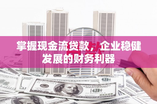 临西掌握现金流贷款，企业稳健发展的财务利器