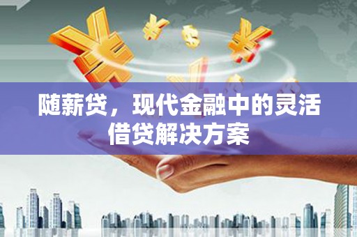 临西随薪贷，现代金融中的灵活借贷解决方案