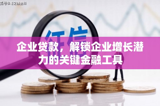 临西企业贷款，解锁企业增长潜力的关键金融工具