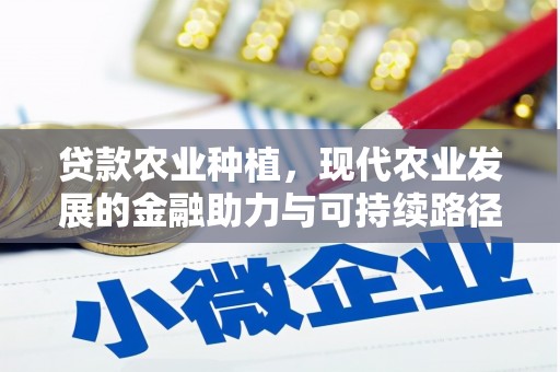 临西贷款农业种植，现代农业发展的金融助力与可持续路径