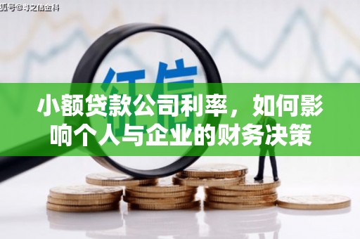 临西小额贷款公司利率，如何影响个人与企业的财务决策