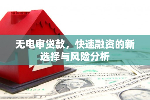 临西无电审贷款，快速融资的新选择与风险分析