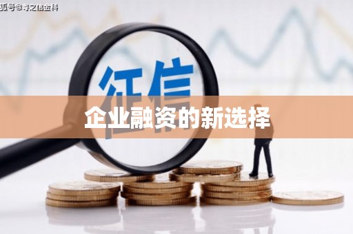 临西企业融资的新选择
