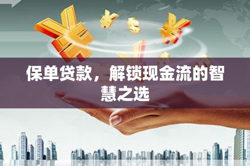 临西保单贷款，解锁现金流的智慧之选