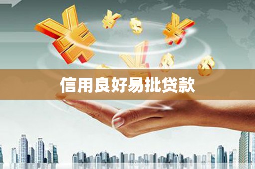 临西信用良好易批贷款